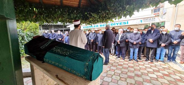 Gebze'de öldürülen avukat Ersin Arslan son yolculuğuna uğurlandı