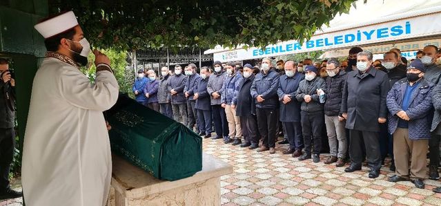Gebze'de öldürülen avukat Ersin Arslan son yolculuğuna uğurlandı