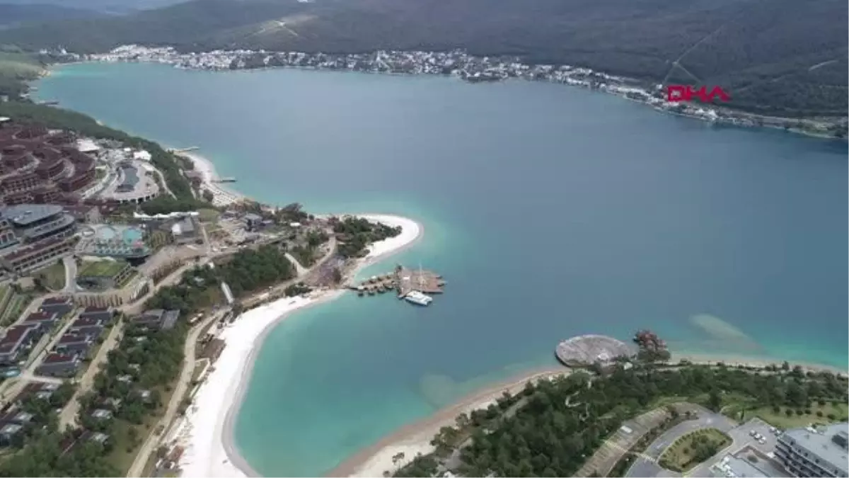 MUĞLA Bodrum\'u Maldiv yapmak için plaja mermer tozu döken işletmeye 265 bin TL ceza