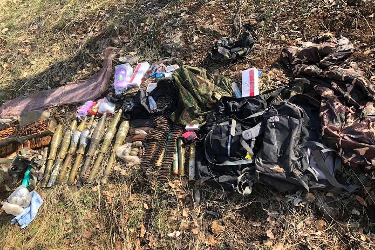 Son dakika haber! Pençe-Kaplan operasyonunda çok sayıda yeni silah ve mühimmat ele geçirildi