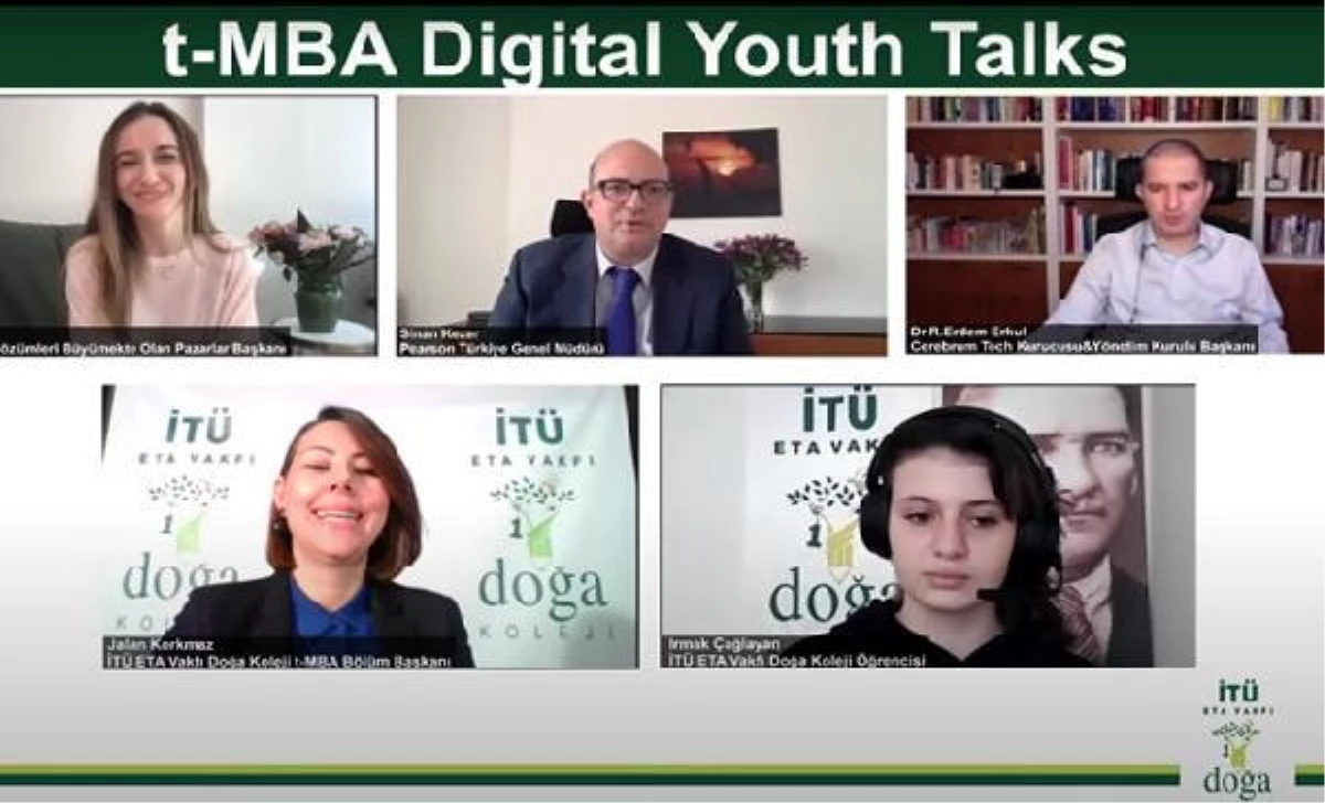 Doğa Koleji "t-MBA Digital Youth Talks"ta geleceğin meslekleri konuşuldu
