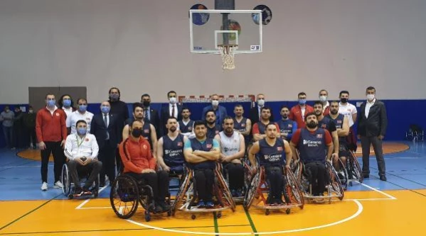 SPOR Tekerlekli Sandalye Basketbol A Milli Erkek Takımı, Kemer'de kampa girdi