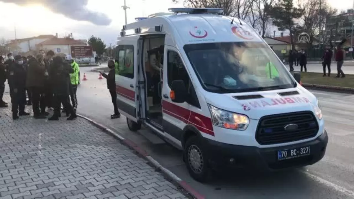 Trafik kazası: 1 yaralı