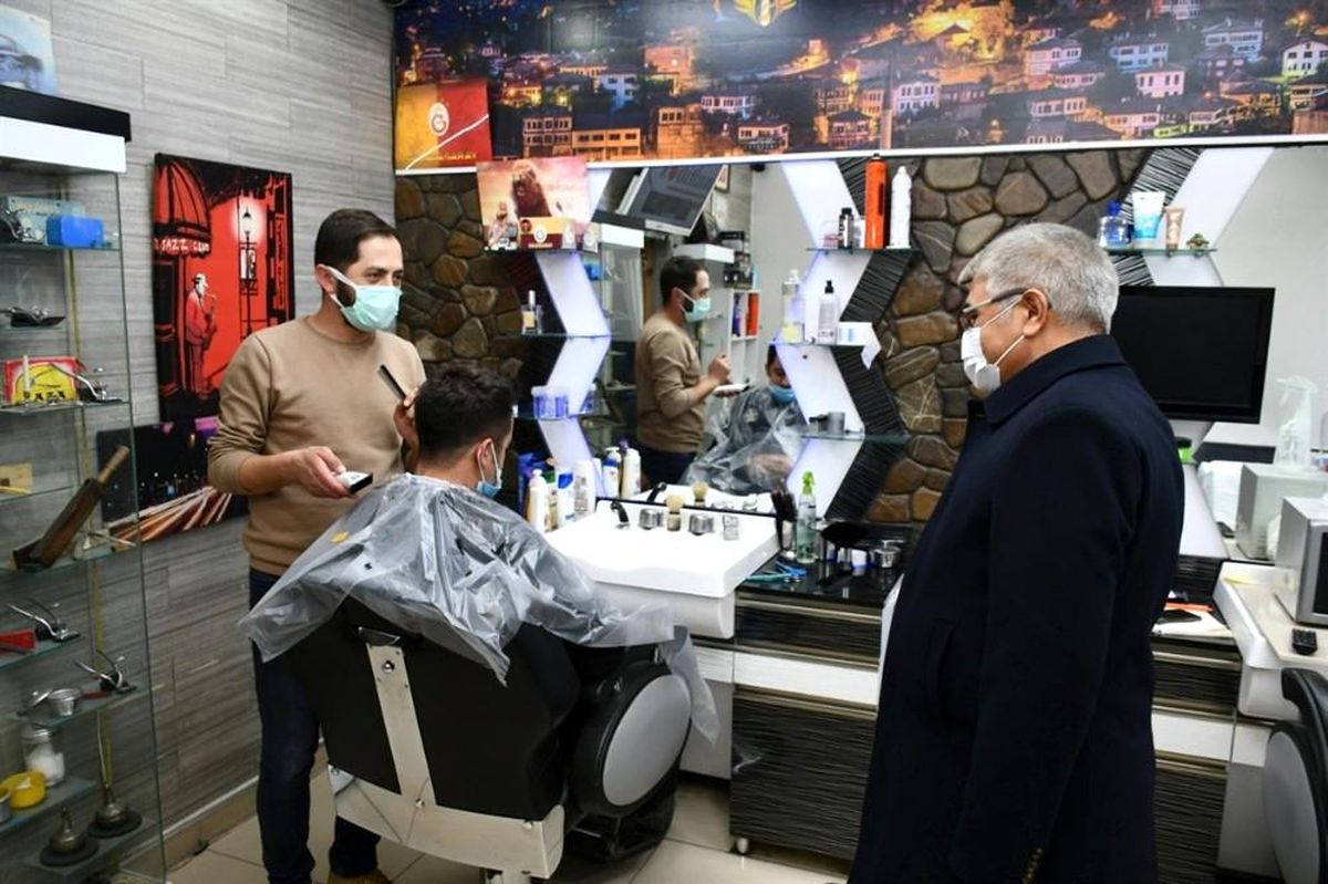 Vali Gürel esnafları esnafları denetledi
