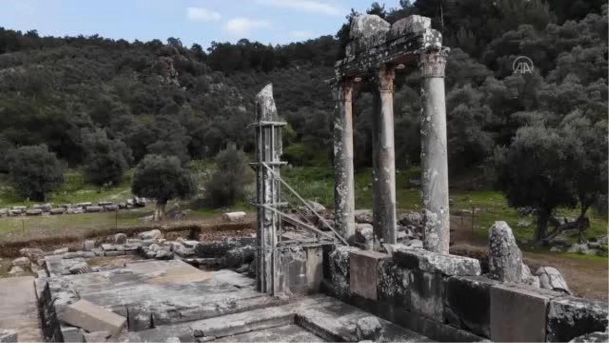 Zeus Tapınağı yapılan çalışmalarla eski ihtişamına kavuşturulacak