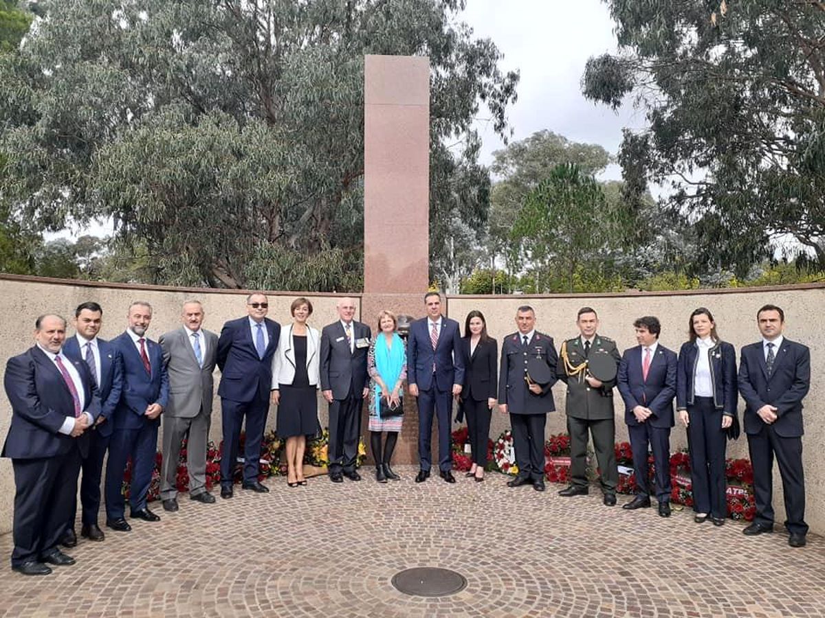Son dakika haberleri! 18 Mart Çanakkale şehitleri Avustralya\'da törenle anıldı