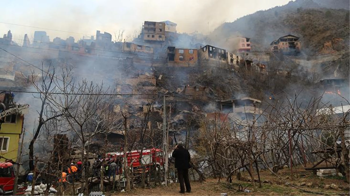 Artvin\'de küle dönen köyün son 24 yılda 3 kez yandığı ortaya çıktı