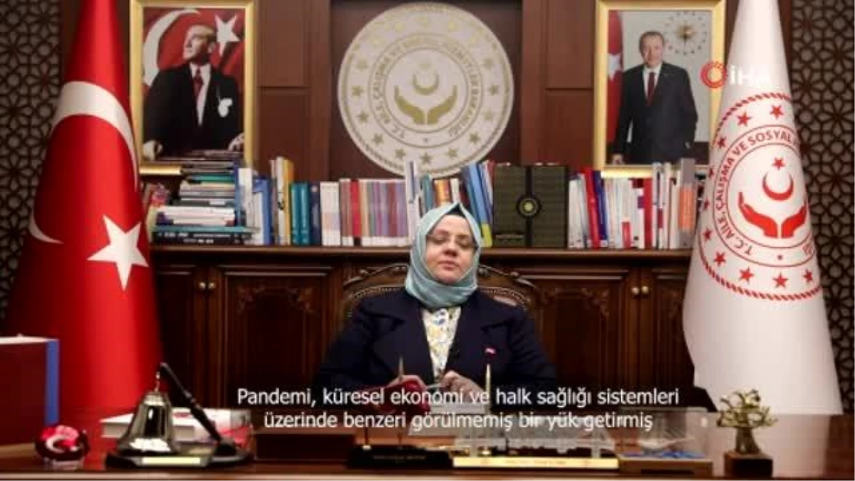 Son dakika... Bakan Selçuk\'tan Birleşmiş Milletler Kadının Statüsü Komisyonu\'na videolu mesaj