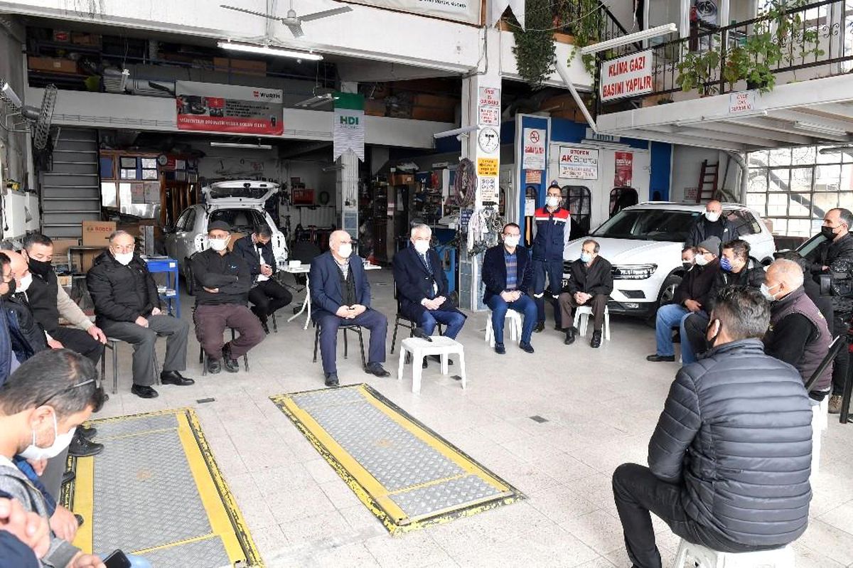 Başkan Başdeğirmen: "Esnafımızın daha rahat bir ortamda iş yapabilmelerini sağlayacağız"