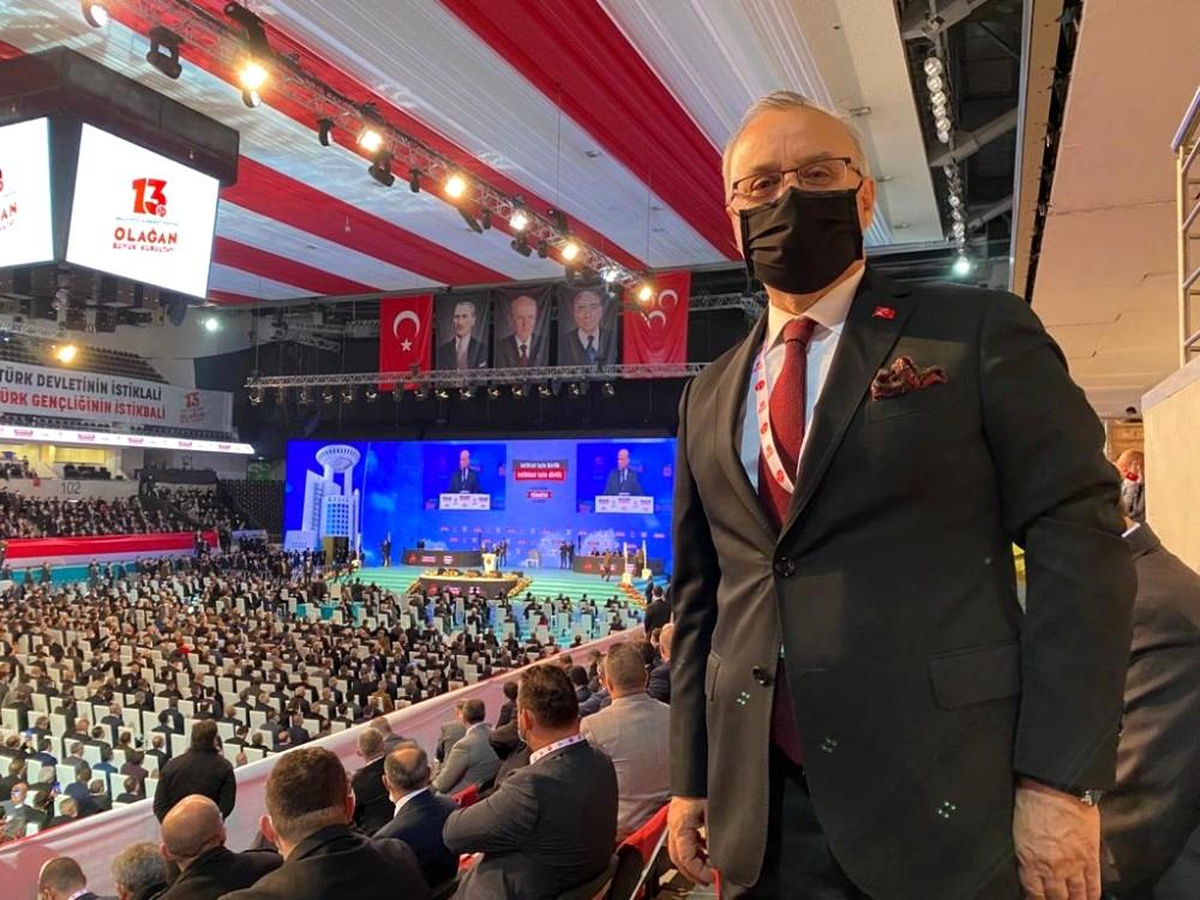 Başkan Kayda, MHP büyük kurultayına katıldı