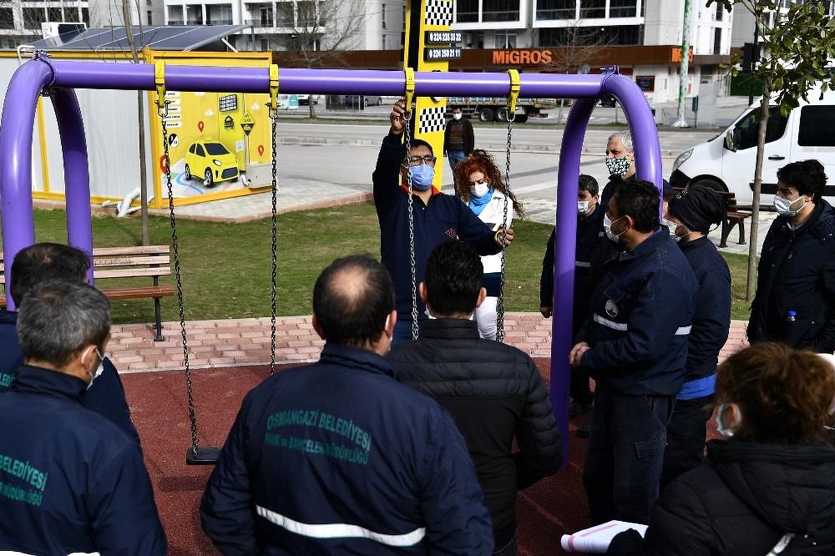 Son Dakika | Bursa\'da çocuk parklarında üst düzey güvenlik