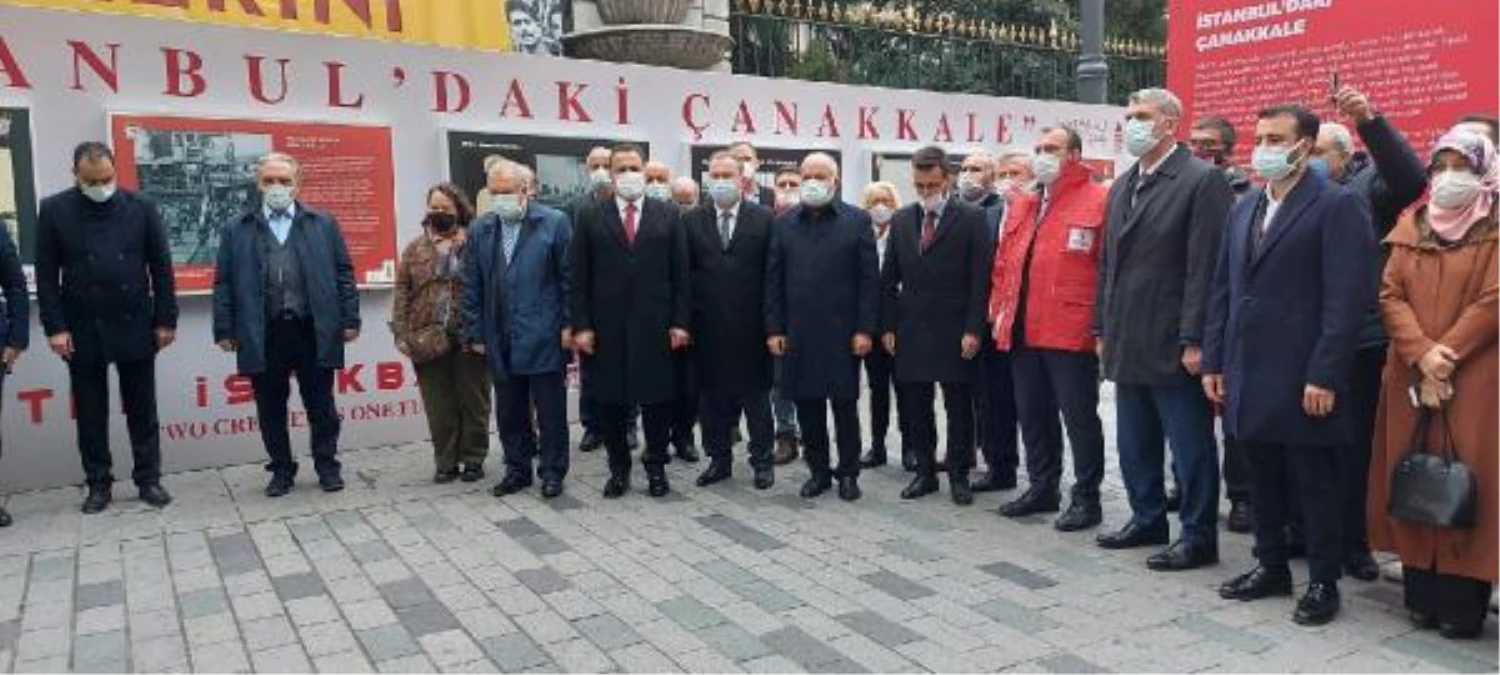 Çanakkale Zaferi\'nin 106\'ncı yılına özel \'İstanbul\'daki Çanakkale sergisi\' Beyoğlu\'nda açıldı