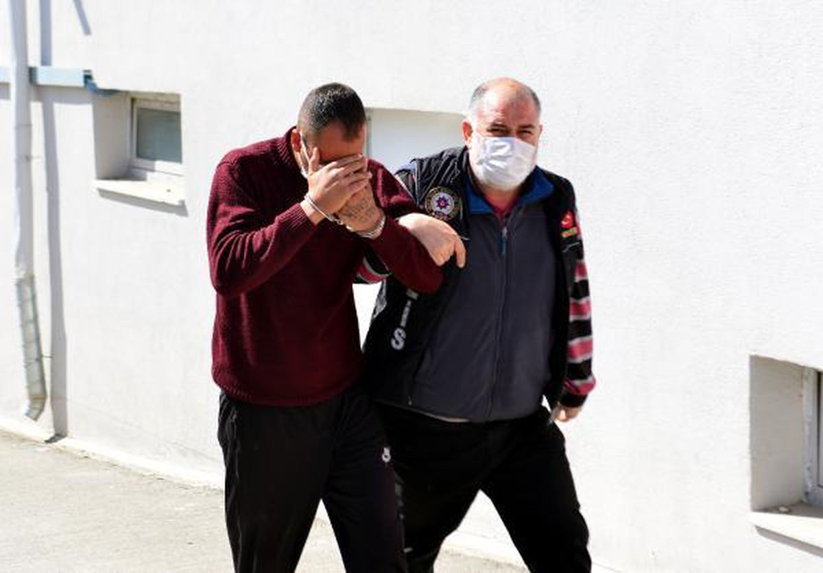 Damdan kova sarkıtarak uyuşturucu satışı yapan şüpheli yakalandı