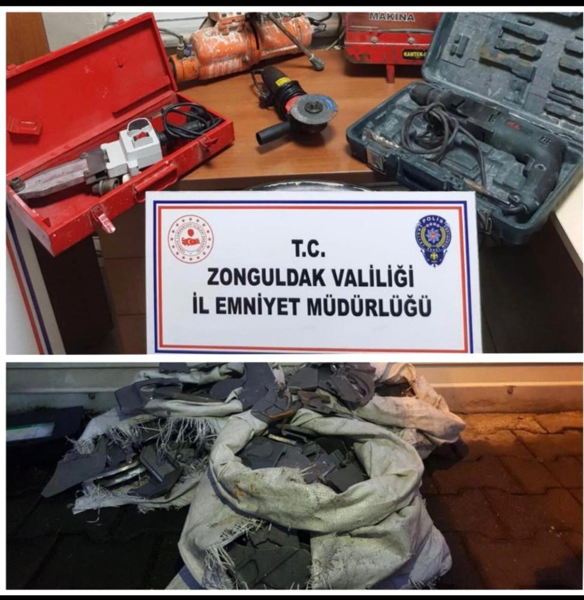 Depo ve araçtan malzeme çalan 1 kişi yakalandı