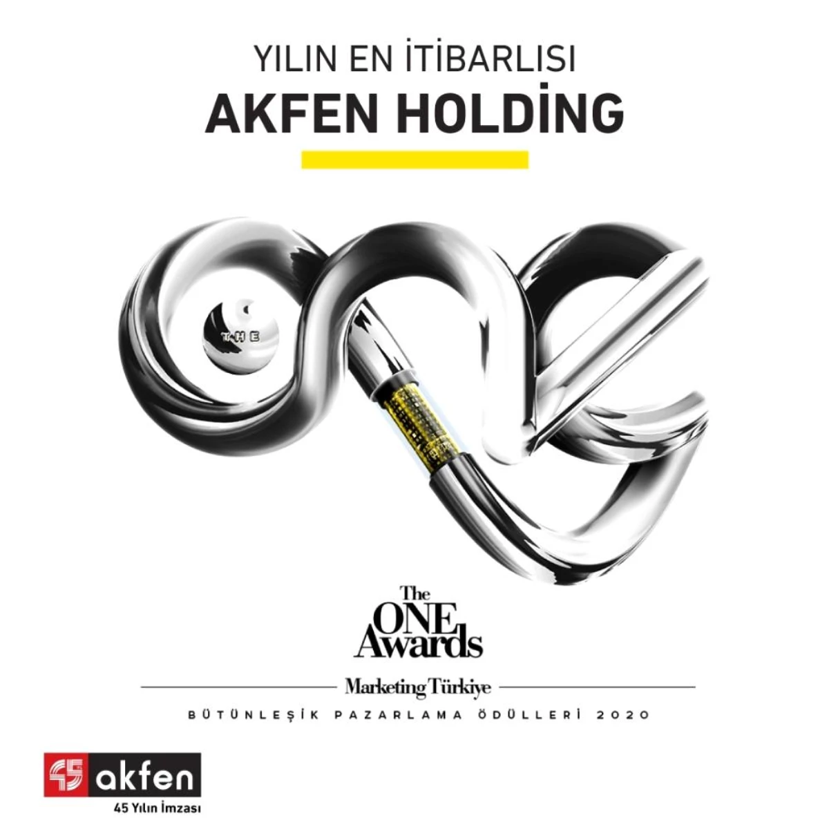 Akfen Holding, "En itibarlı Holding markası" seçildi