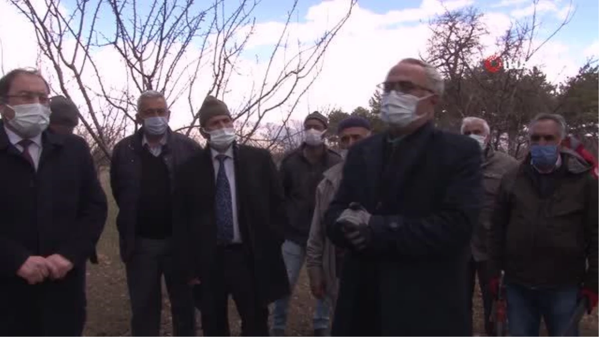 Erzincan\'da uygulamalı "Meyve Ağacı Budama" kursu verildi