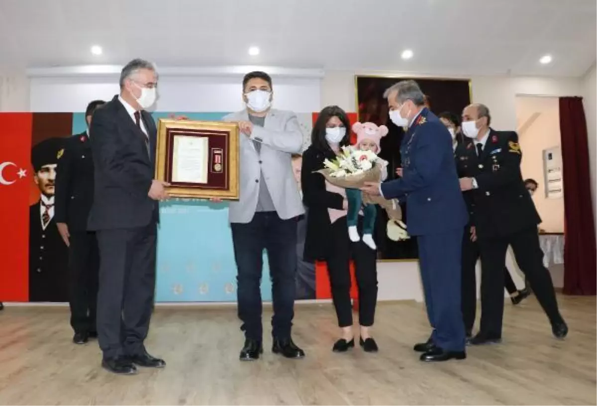 Eskişehir\'de 6 gaziye \'Devlet Övünç Madalyası\' verildi