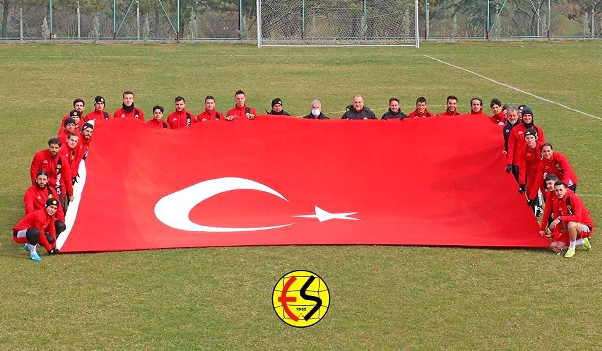 Eskişehirspor, 18 Mart\'ı unutmadı