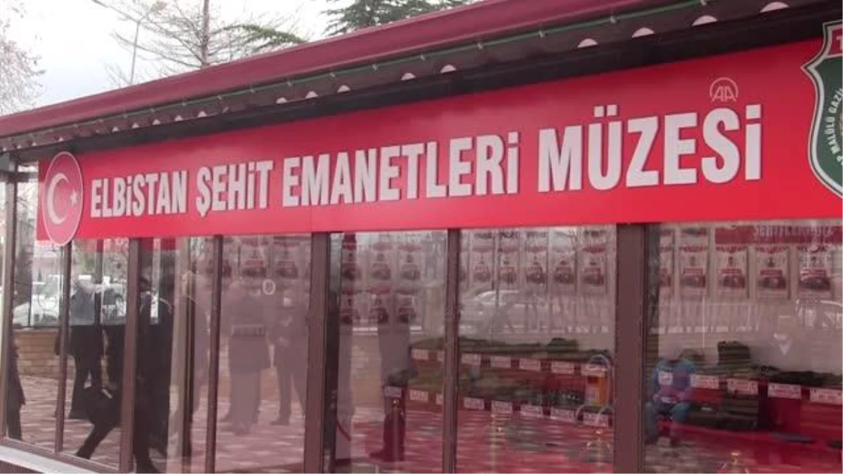 Son dakika haberi | KAHRAMANMARAŞ - Elbistan\'da "Şehit Emanetleri Müzesi" açıldı