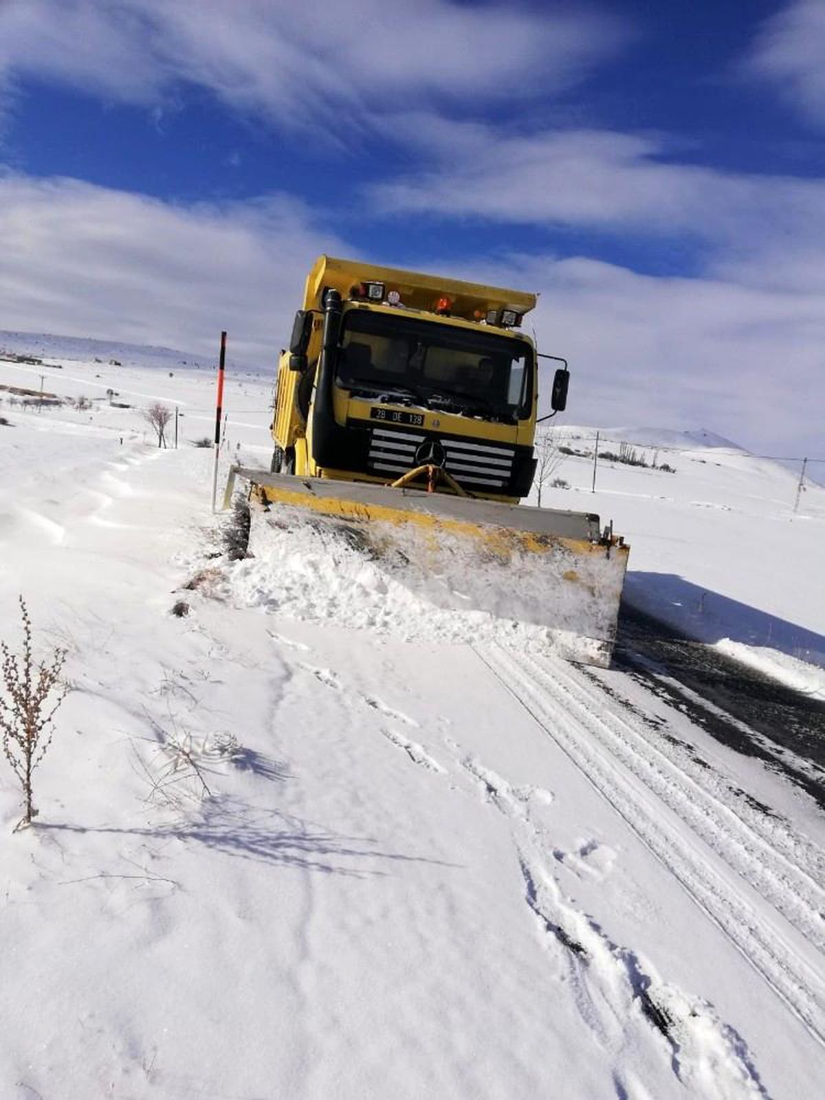Kayseri\'de 94 mahalle yolu ulaşıma açıldı