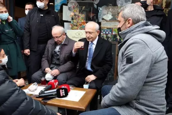 CHP Genel Başkanı Kılıçdaroğlu, Tekirdağ Büyükşehir Belediye Başkanı Albayrak'ı ziyaret etti