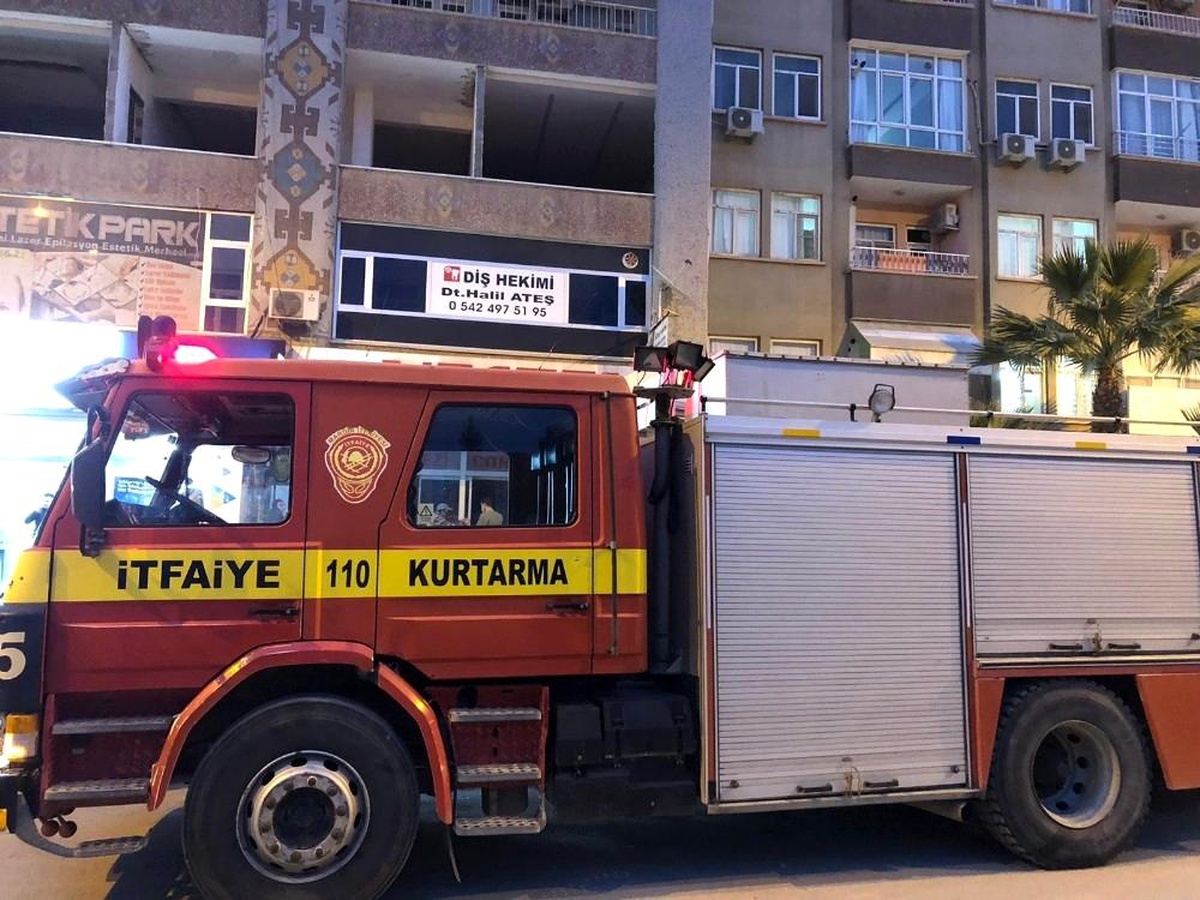 Son dakika! Mardin\'de itfaiyenin erken müdahalesi işyerini kül olmaktan kurtardı
