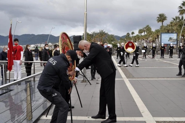Marmariste 18 Mart Çanakkale Zaferi ve Şehitleri Anma Günü töreni yapıldı