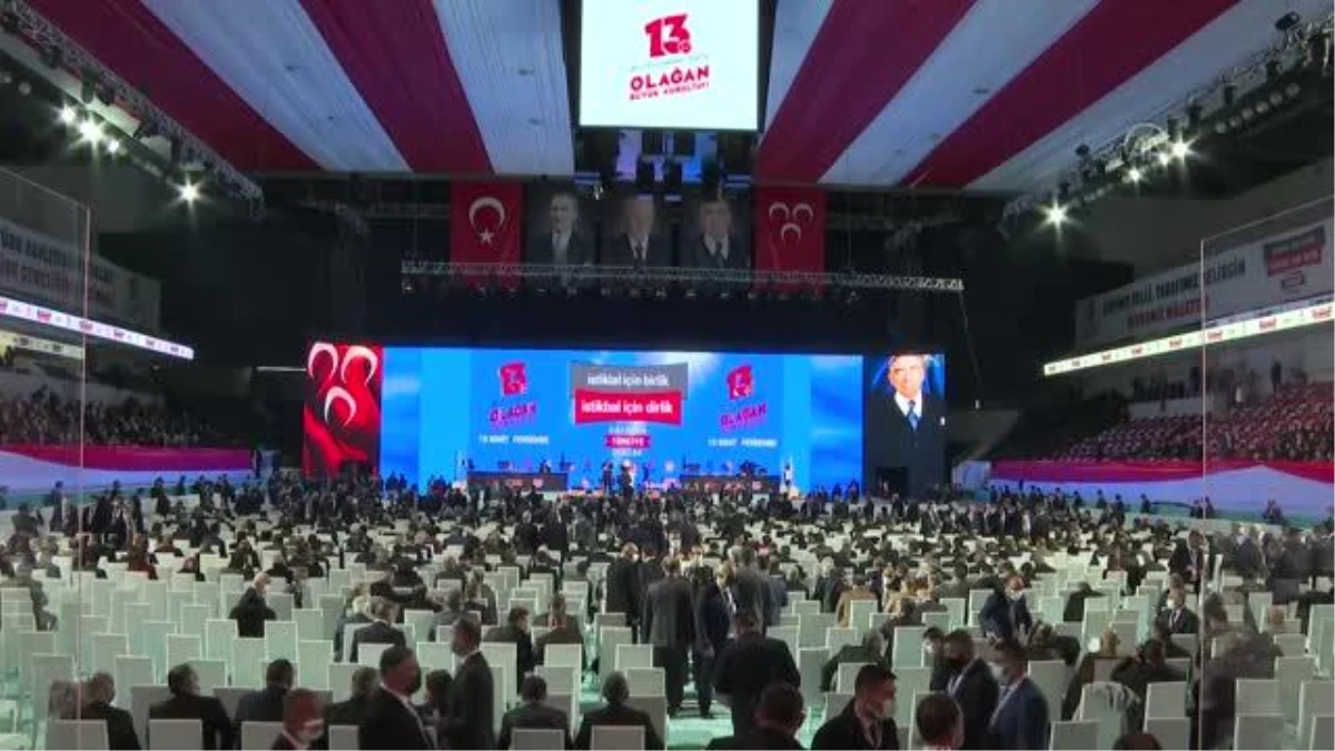 MHP\'de kurultay heyecanı başladı