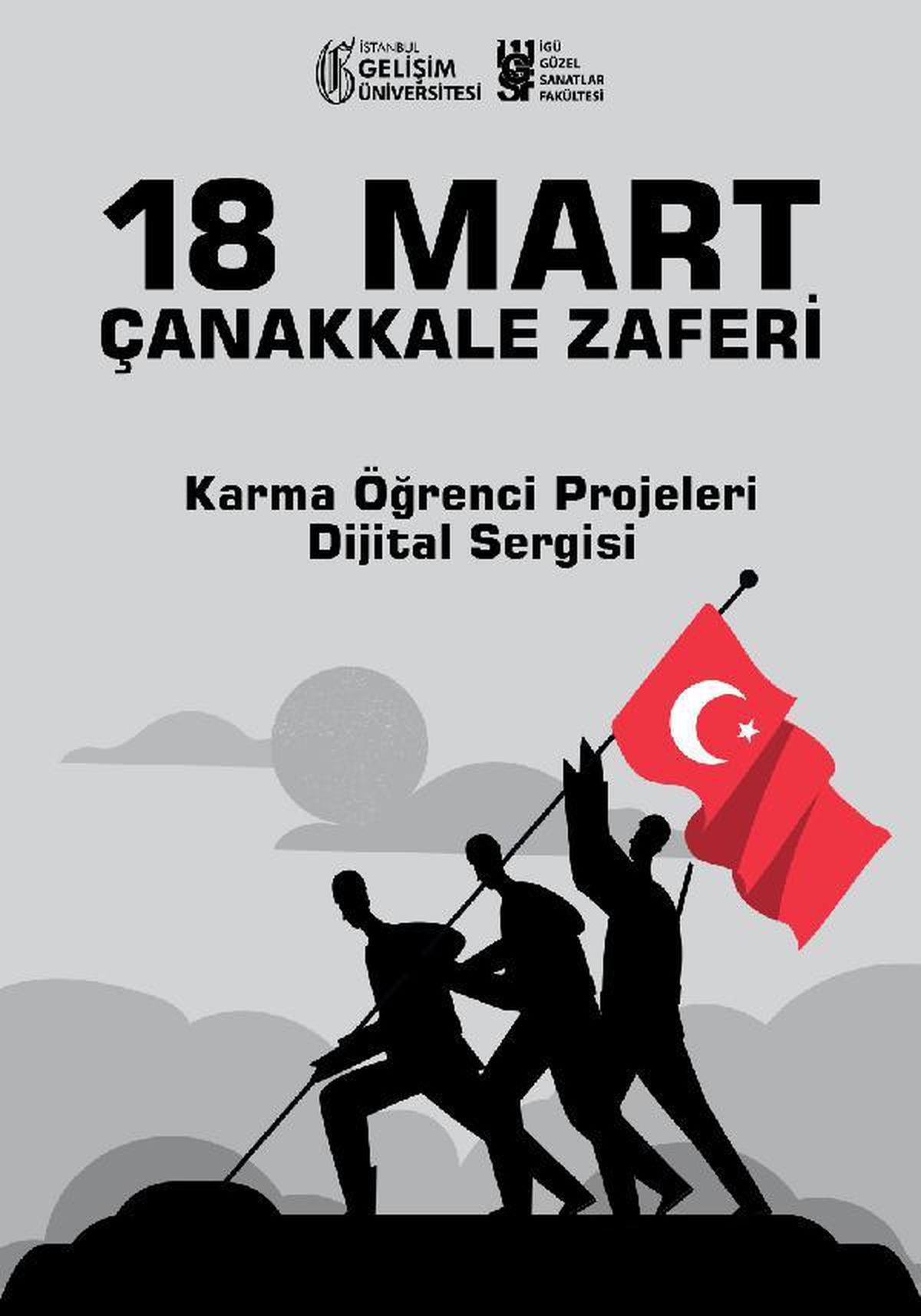 Öğrenciler karma sergiyle 18 Mart\'ı anıyor