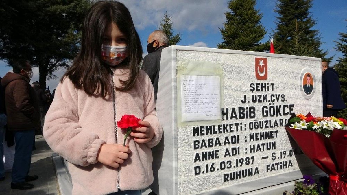 Son dakika haberi | Şehit babasının mezarına astığı mektup yürek burktu