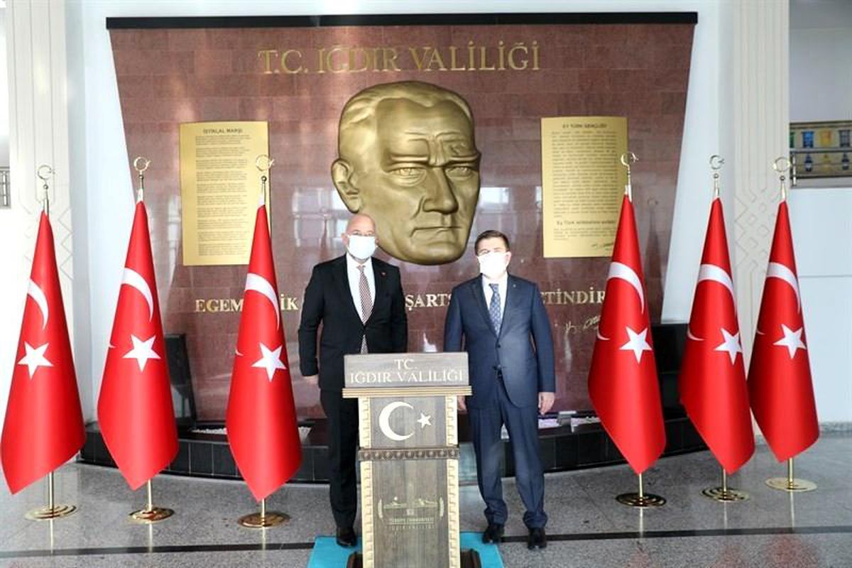 Son dakika haberleri: Ticaret Bakanı Yardımcısı Turagay Iğdır\'da