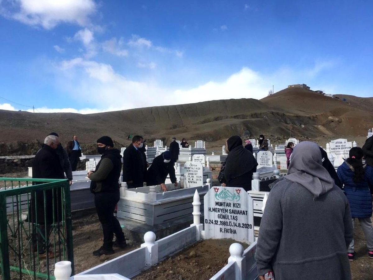 Son dakika haberi: Tuzluca\'da "Ölüler Bayramı" nedeniyle mezarlık ziyaretleri yapıldı