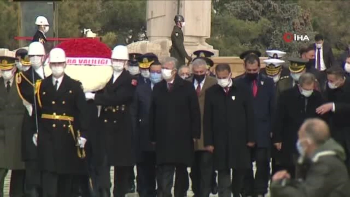 Son dakika haberi! Anıtkabir\'de 18 Mart Şehitleri\'ni anma töreni düzenlendi