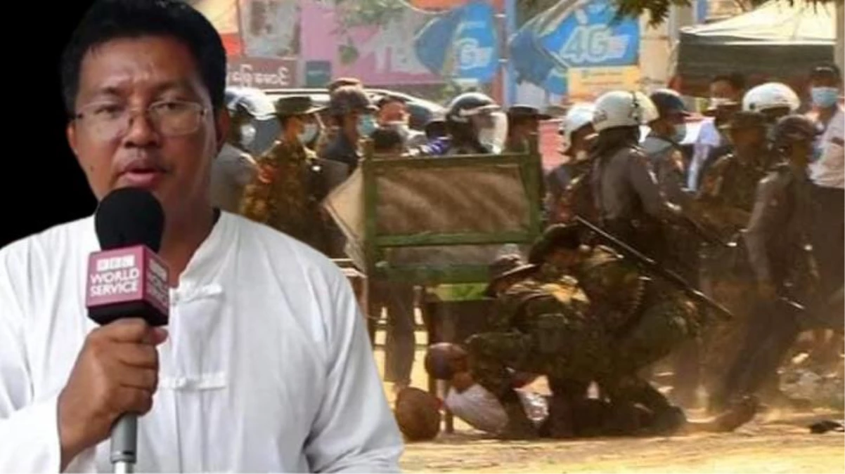 Askeri darbeyle kan gölüne dönen Myanmar\'da BBC muhabiri silahlı bir grup tarafından kaçırıldı
