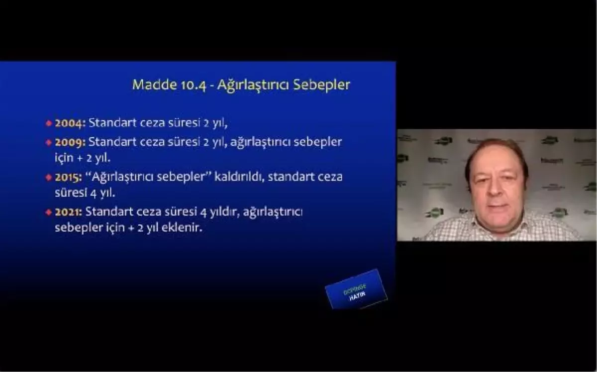 Atletizm Federasyonu\'ndan Dopingle Mücadele Eğitim Semineri