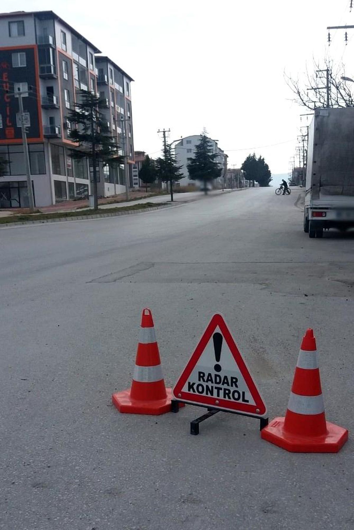 Burdur\'da 170 araç sürücüne hız cezası