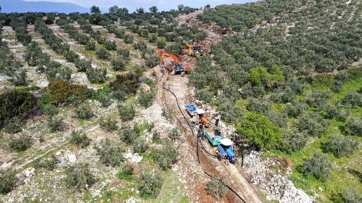 Son dakika haberi | Büyükşehir kırsal kalkınma yatırımlarına devam ediyor