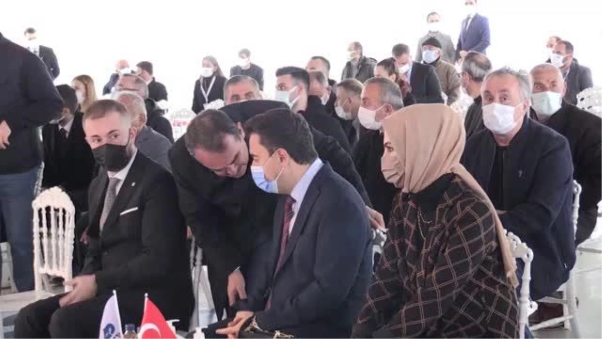 DEVA Partisi Genel Başkanı Ali Babacan, partisinin Trabzon\'daki ilçe kongresine katıldı