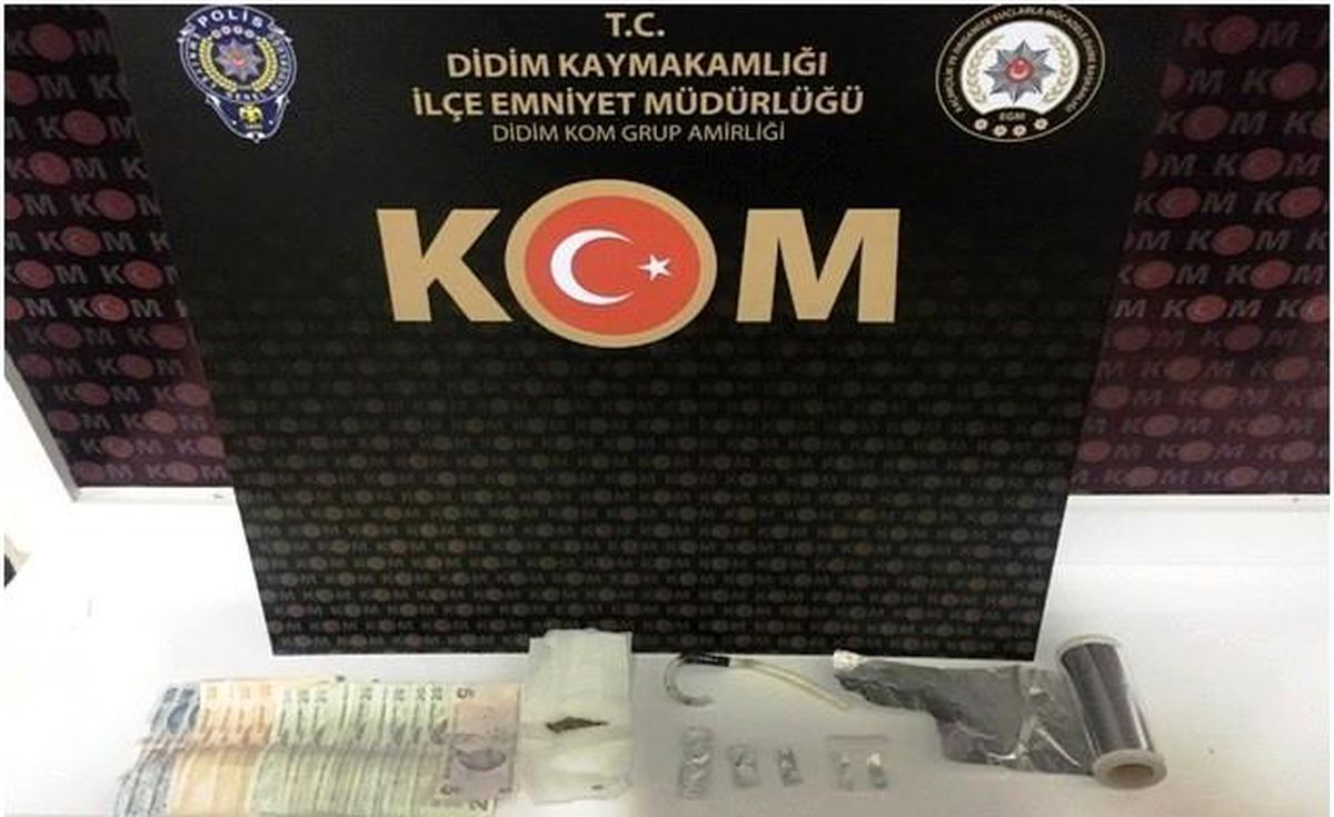 Didim\'de uyuşturucudan bir kişi tutuklandı