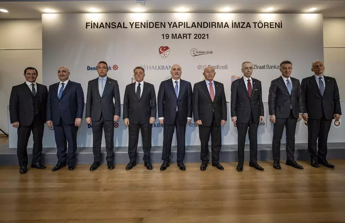 Dört büyük kulüp ile Bankalar Birliği ile 7+2 yıllık anlaşma imzaladı