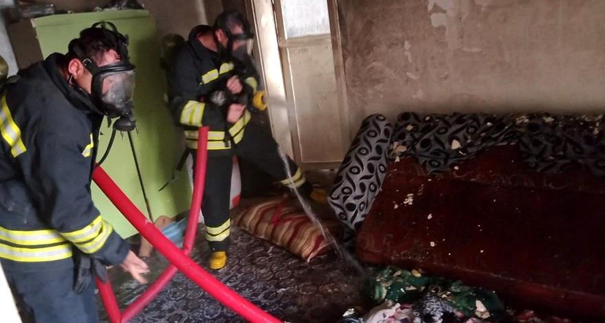 Elektrik kontağından çıkan yangında 1 kişi öldü