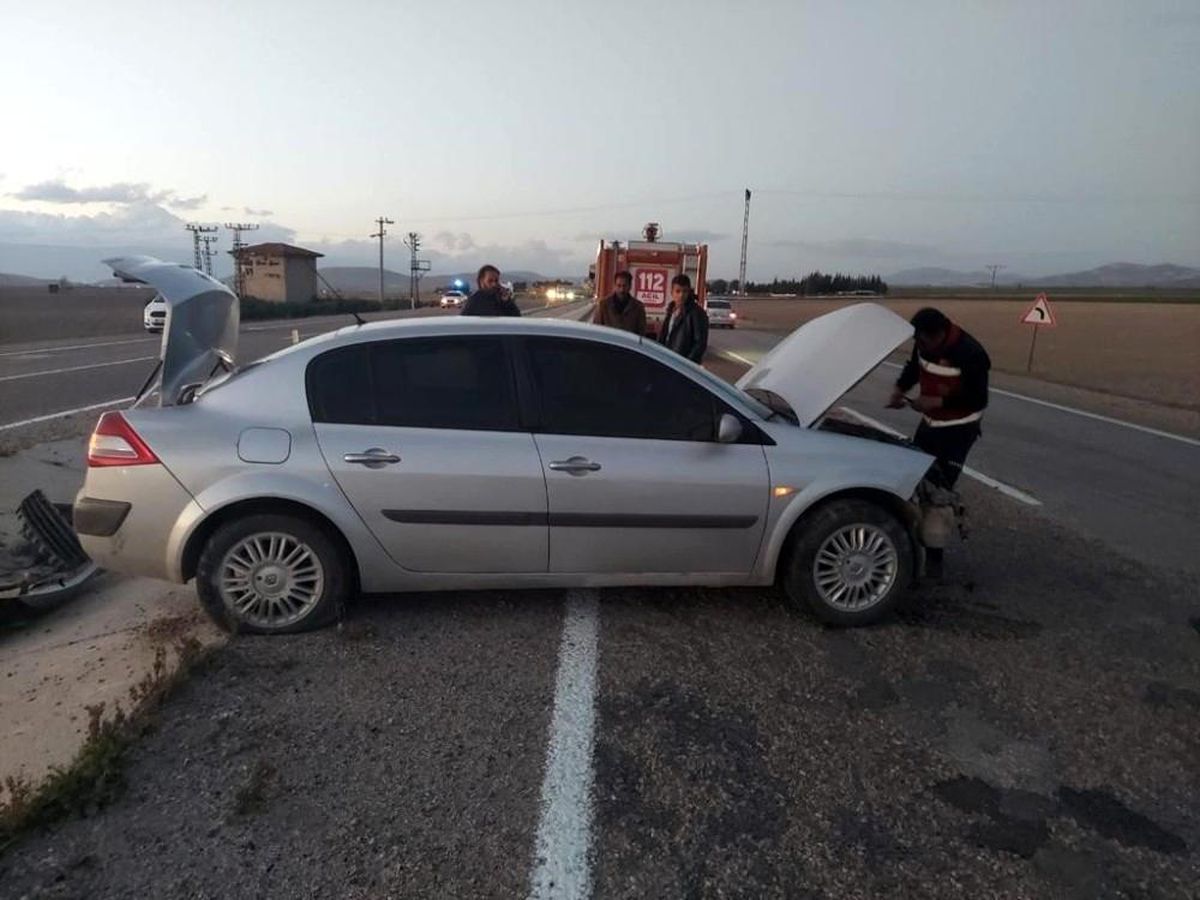 Son dakika: Hatay\'da trafik kazası: 1 yaralı