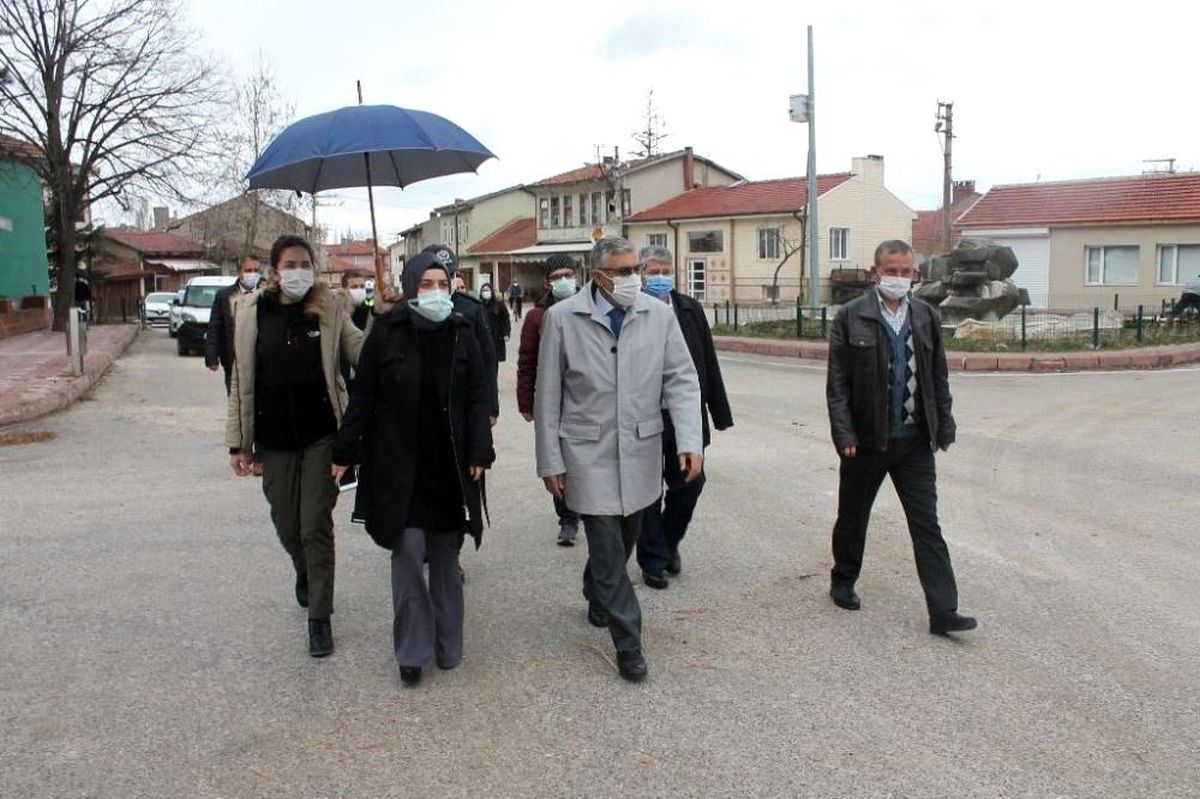 İnönü\'de koronavirüs denetimleri devam ediyor