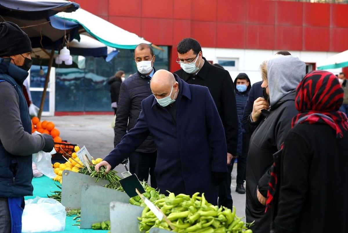 Keçiören Belediye Başkanı Altınok\'tan semt pazarlarına denetim