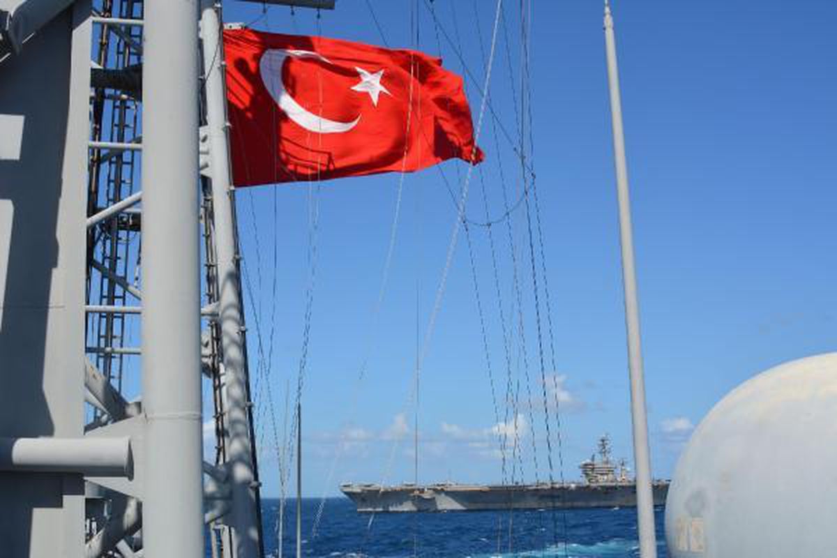 MSB: Doğu Akdeniz\'de ABD ile geçiş eğitimleri gerçekleştiriliyor
