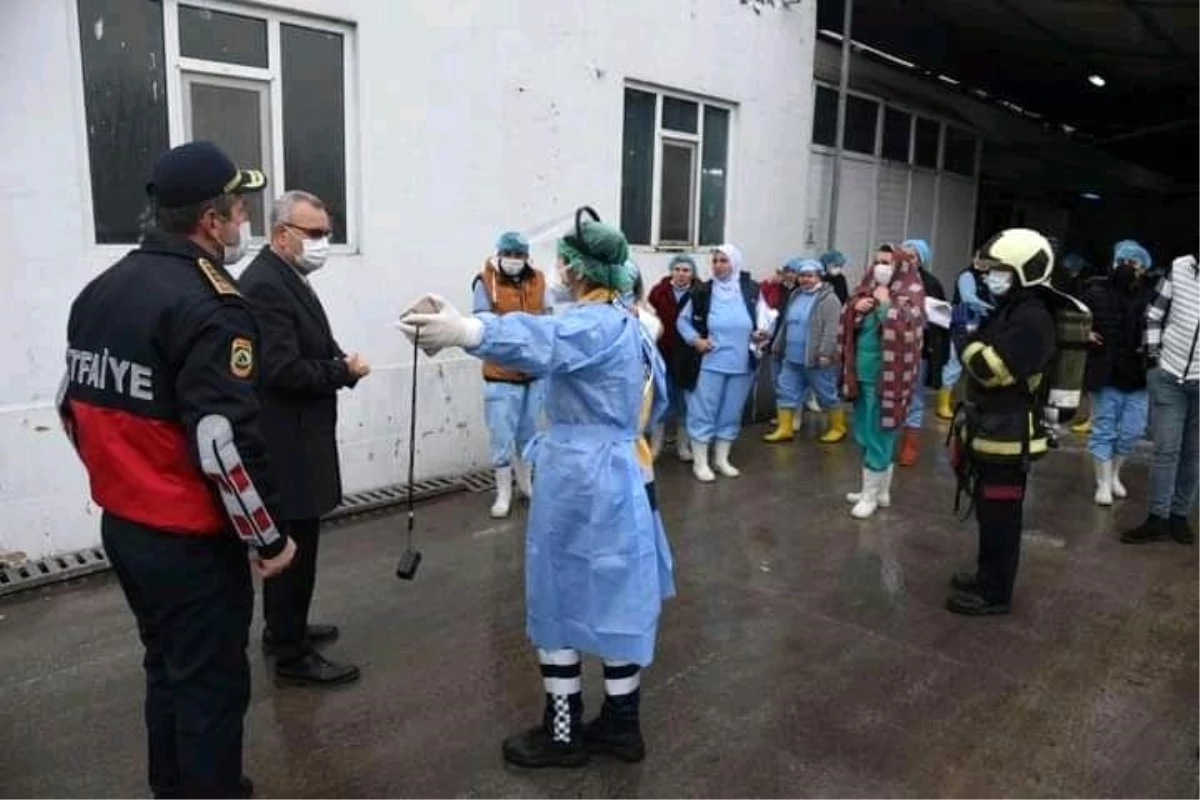 Peynir fabrikasında gaz sızıntısı: 8 işçi yaralandı
