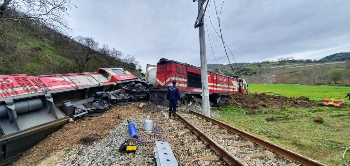 Susurluk\'ta tren kazası