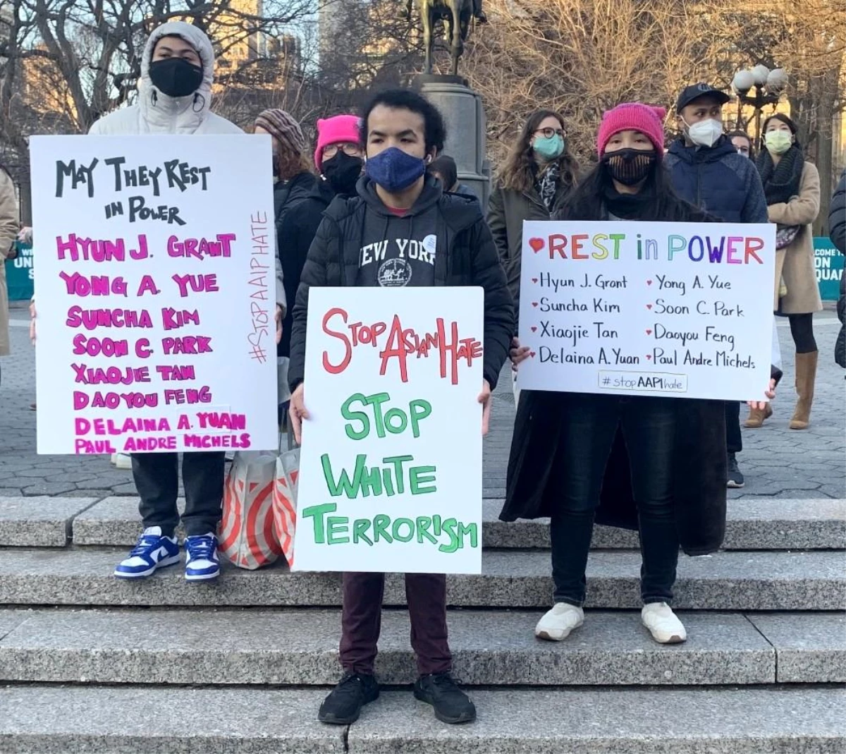 ABD\'nin Atlanta kentinde ırkçılık karşıtı protesto