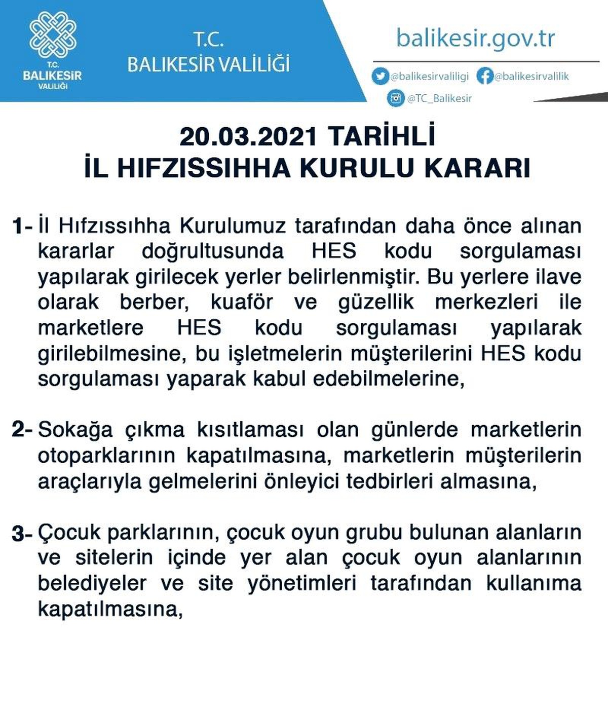 Berber, kuaför ve güzellik salonuna HES kodu