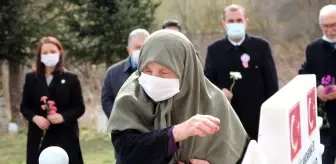 Son dakika haber... Doğum gününde şehit olan Sedat Çakır mezarı başında anıldı